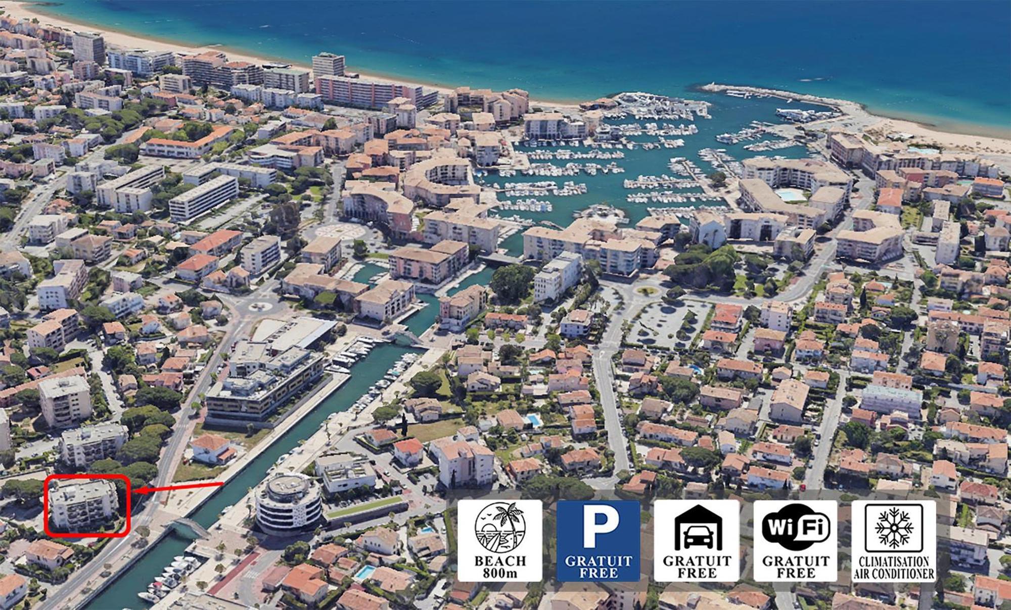 Chic Appart Du Port Fréjus Εξωτερικό φωτογραφία